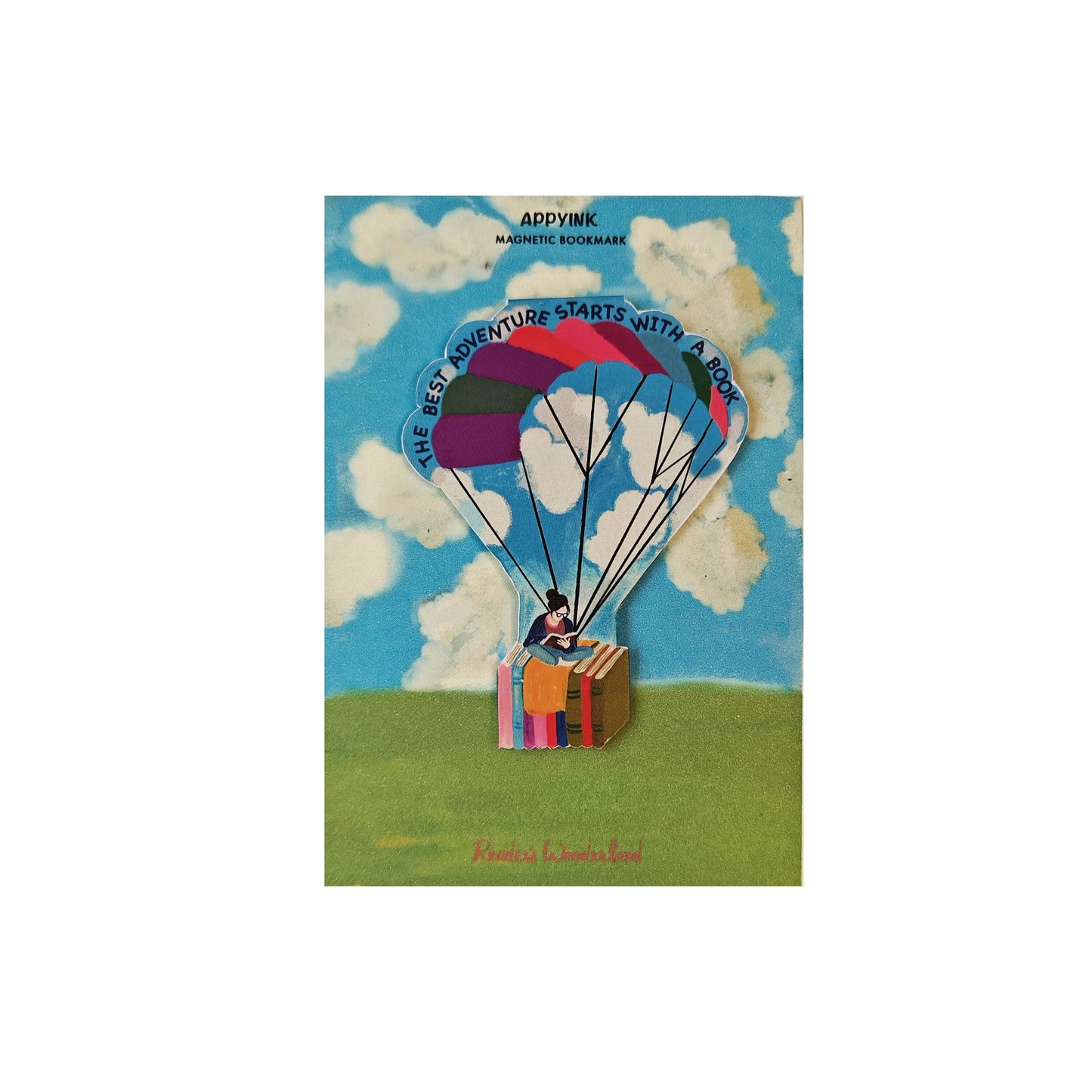 Magnetic Bookmark | The Best Adventure Starts with a Book.
